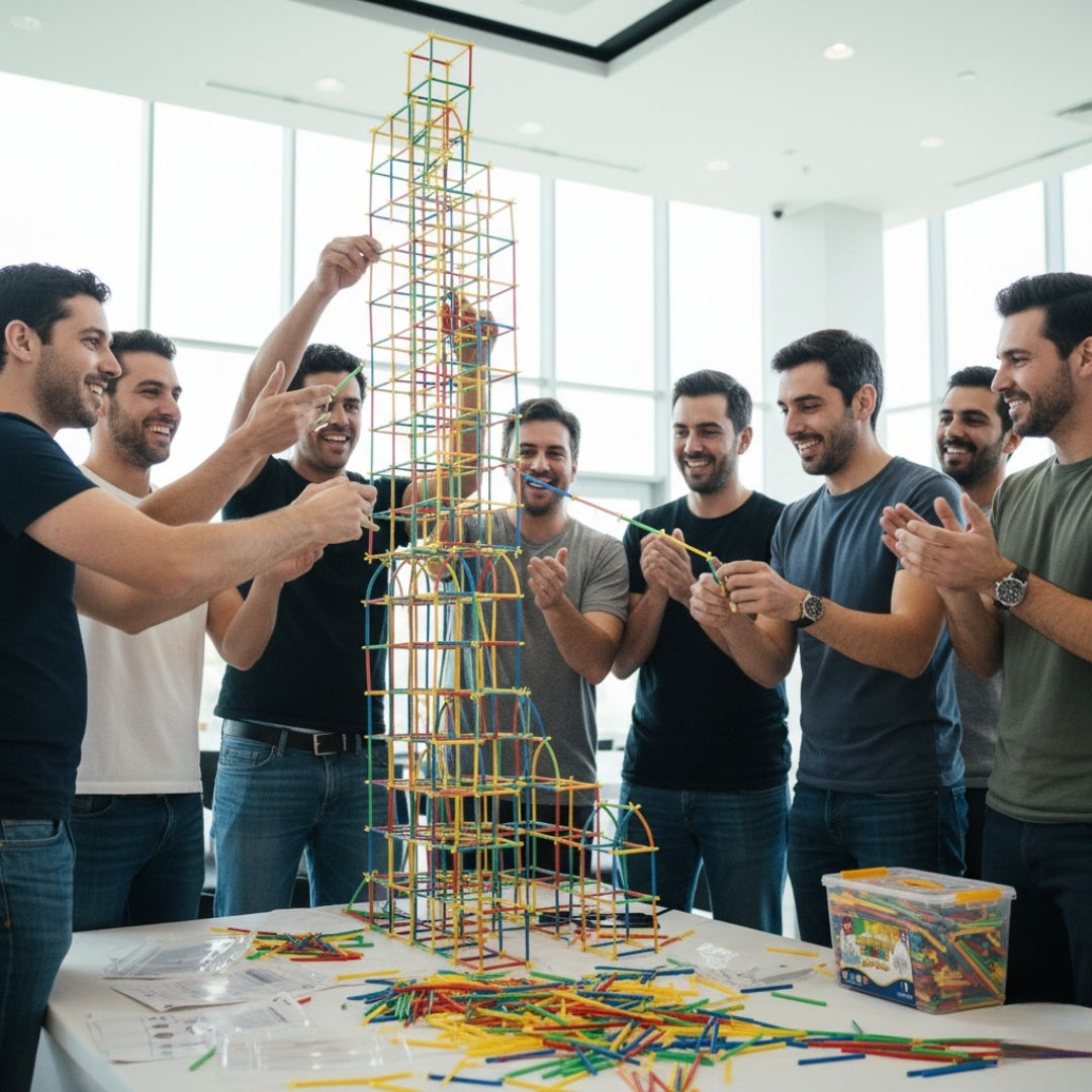 Creativity Straws – 1000-Pcs Construction Set