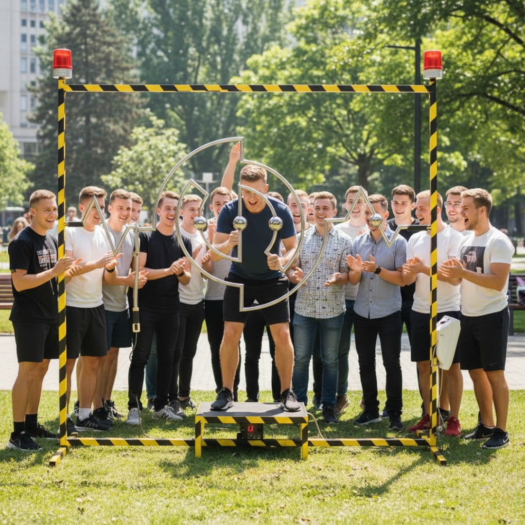 Electric Buzz Wire Game for Adults – Ultimate Focus Challenge with a Sturdy Metal Frame!