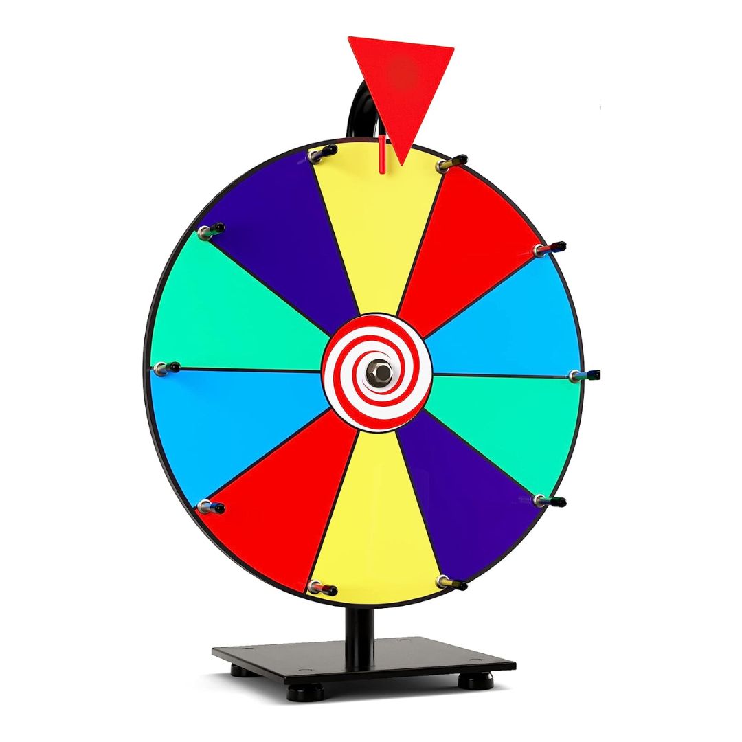 Prize Spinner Wheels - Colorful Erasable Turntables 30 and 50 cm in Di ...